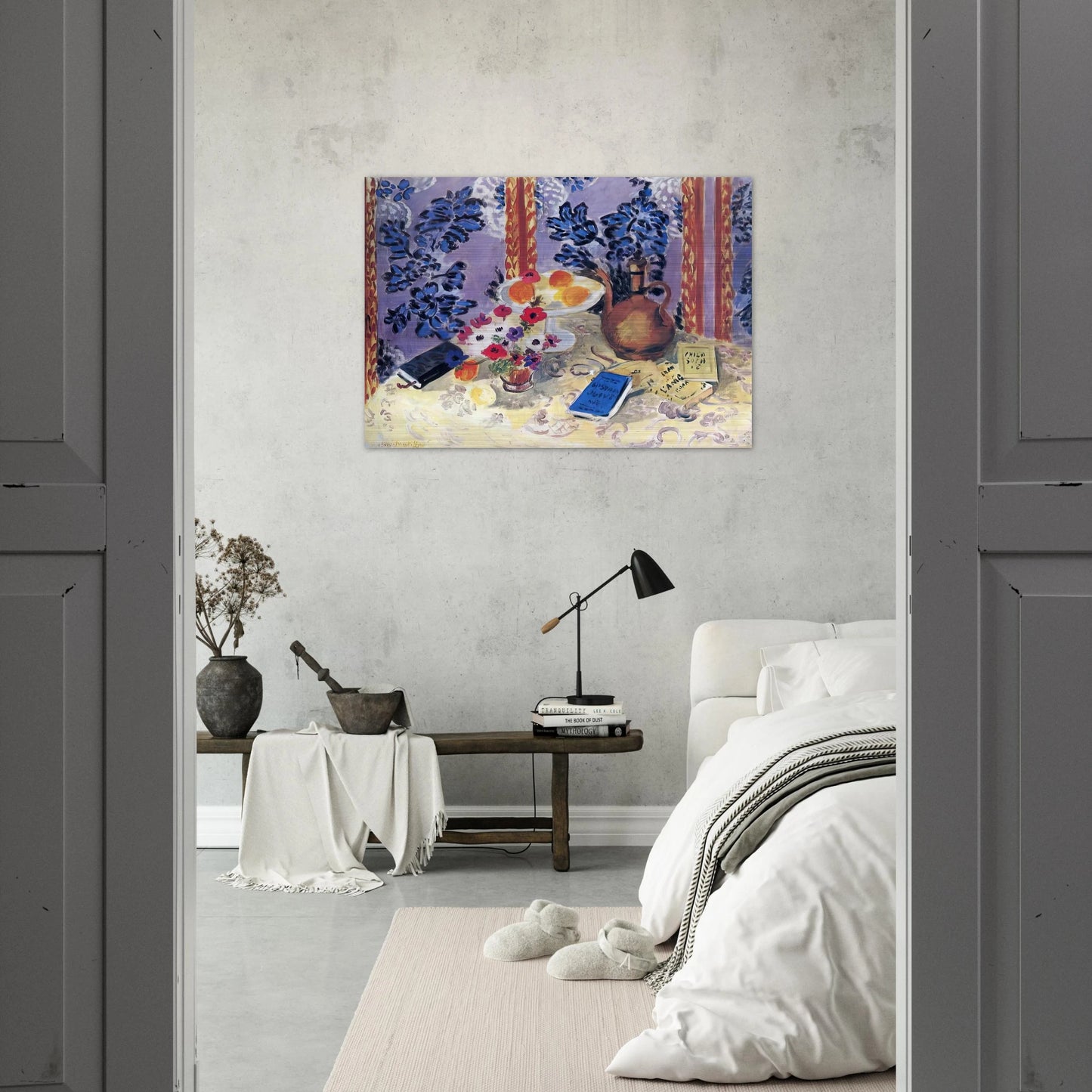 STILL LIFE 3 - Henri Matisse Brushed Aluminum Print - 70x100 cm / 28x40 inches | Henri Matisse Aluminum Print | Henri Matisse Prints