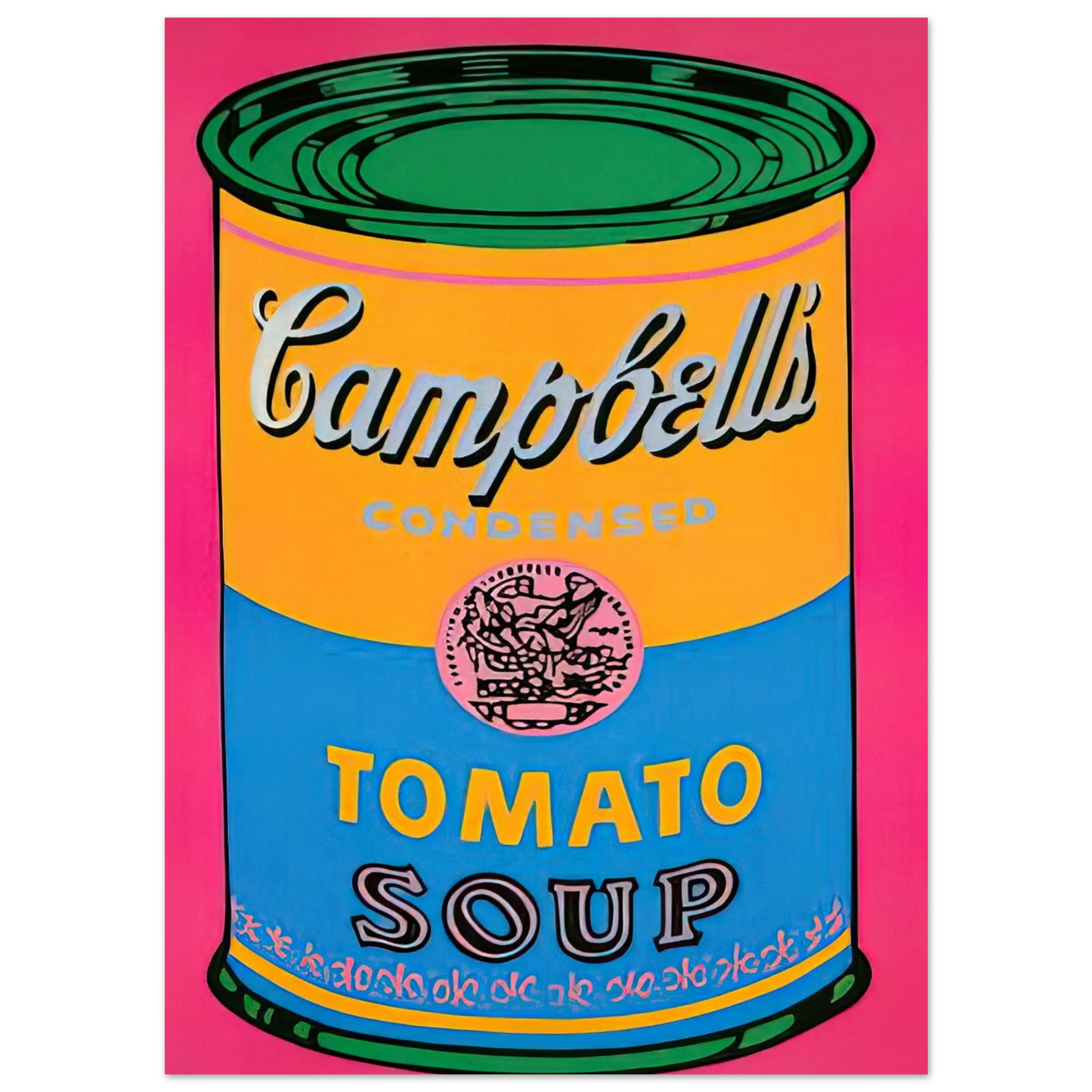 Andy Warhol - Campbell's Soup Can  Fine Art Poster