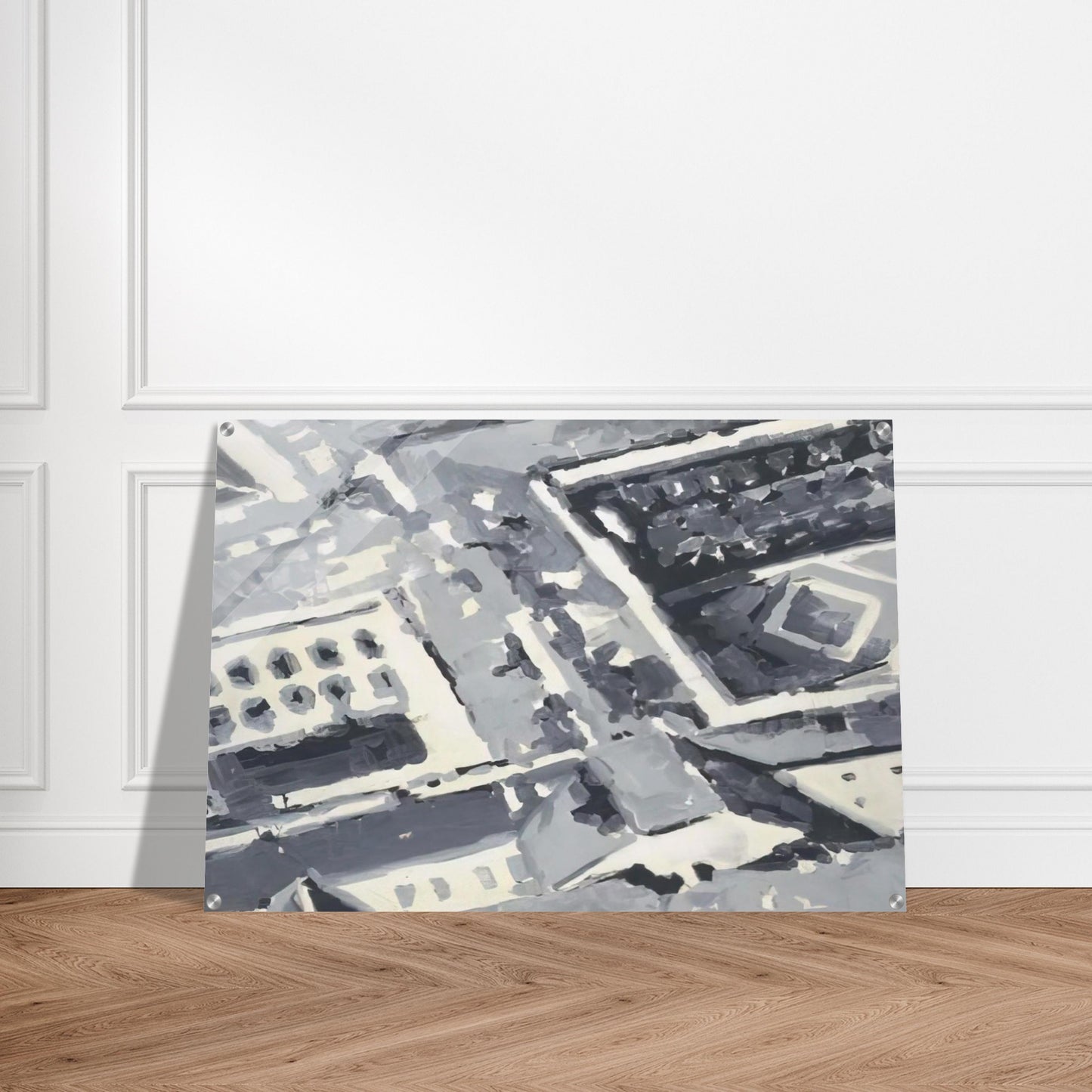 TOWNSCAPE M1 1968 - Gerhard Richter Acrylic Print - 70x100 cm / 28x40″ inches