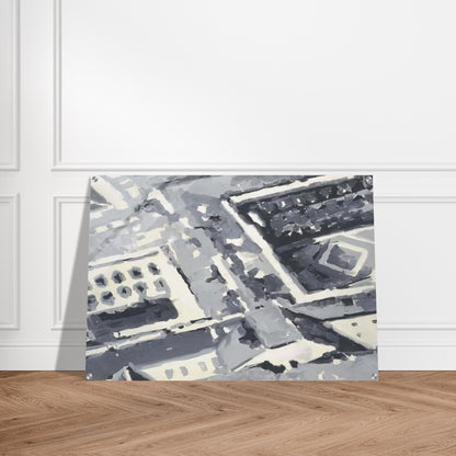 TOWNSCAPE M1 1968 - Gerhard Richter Acrylic Print - 70x100 cm / 28x40″ inches