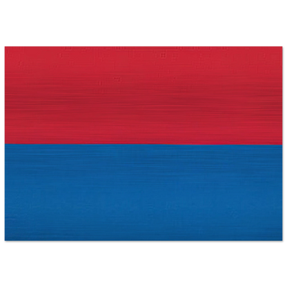 Untitled - Color Field Painting - Blinky Palermo Brushed Aluminum Print - 70x100 cm / 28x40 inches | Blinky Palermo Aluminum Print | Blinky Palermo Prints