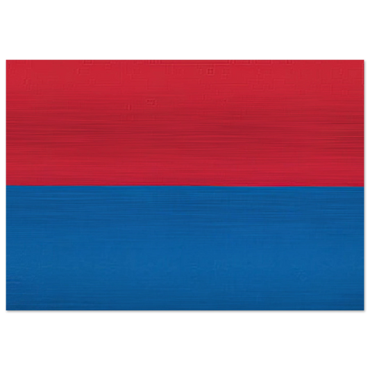 Untitled - Color Field Painting - Blinky Palermo Brushed Aluminum Print - 70x100 cm / 28x40 inches | Blinky Palermo Aluminum Print | Blinky Palermo Prints