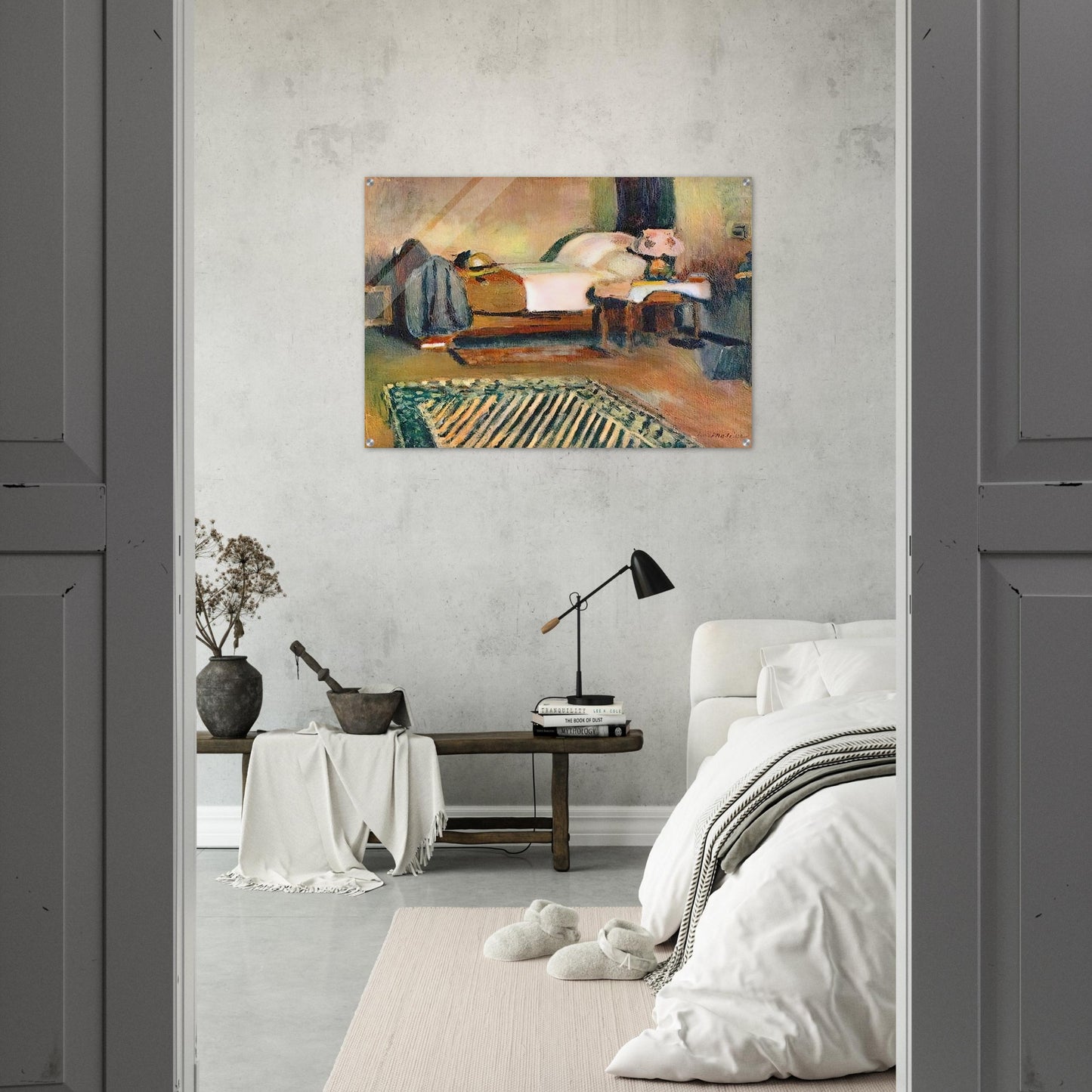 MY ROOM IN AJACCIO 1889 - Henri Matisse Acrylic Print - 70x100 cm / 28x40″ inches