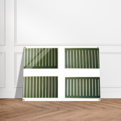 Untitled #207-210 - 1991 - Donald Judd Acrylic Print - 70x100 cm / 28x40″ inches | Donald Judd Wall Art | Donald Judd Prints