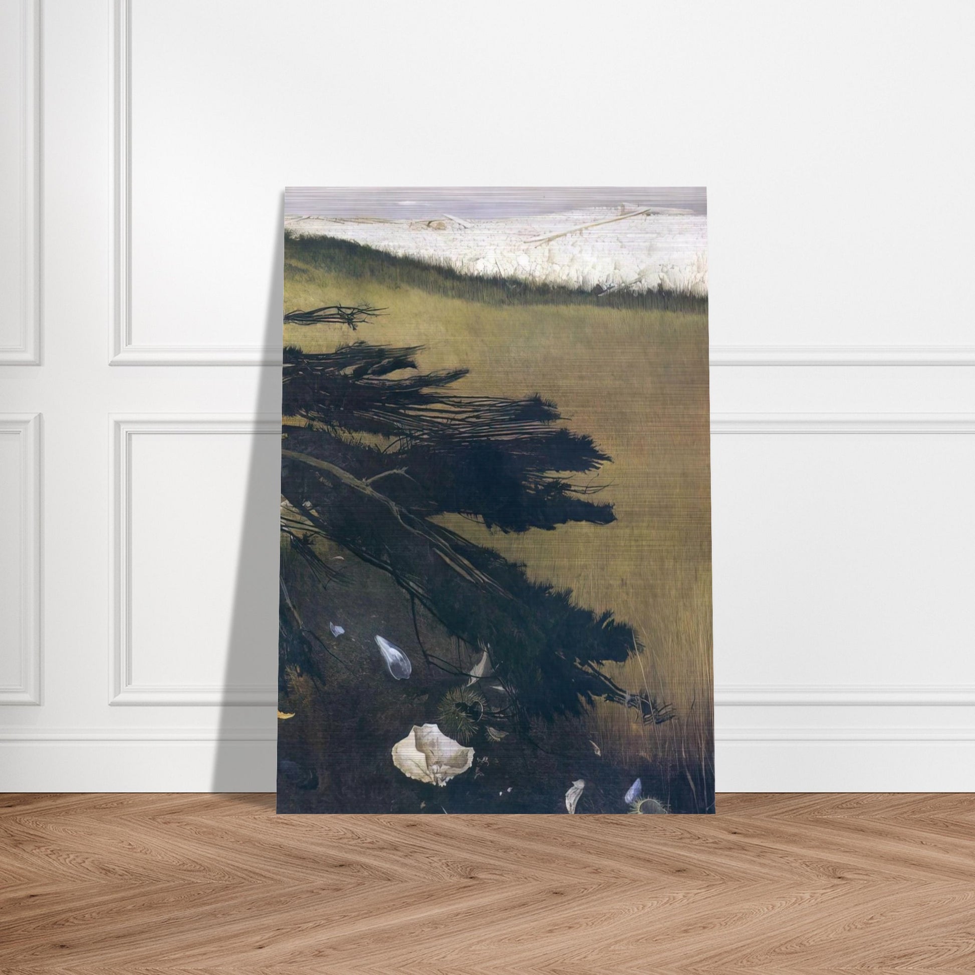 NOT DETECTED 47 - Andrew Wyeth Brushed Aluminum Print - 70x100 cm / 28x40 inches | Andrew Wyeth Aluminum Print | Andrew Wyeth Prints