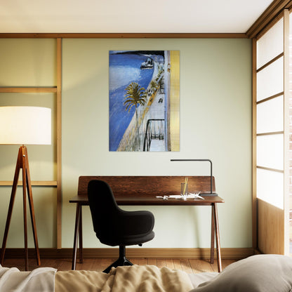 THE BAY OF NICE 1918 - Henri Matisse Brushed Aluminum Print - 70x100 cm / 28x40 inches | Henri Matisse Aluminum Print | Henri Matisse Prints