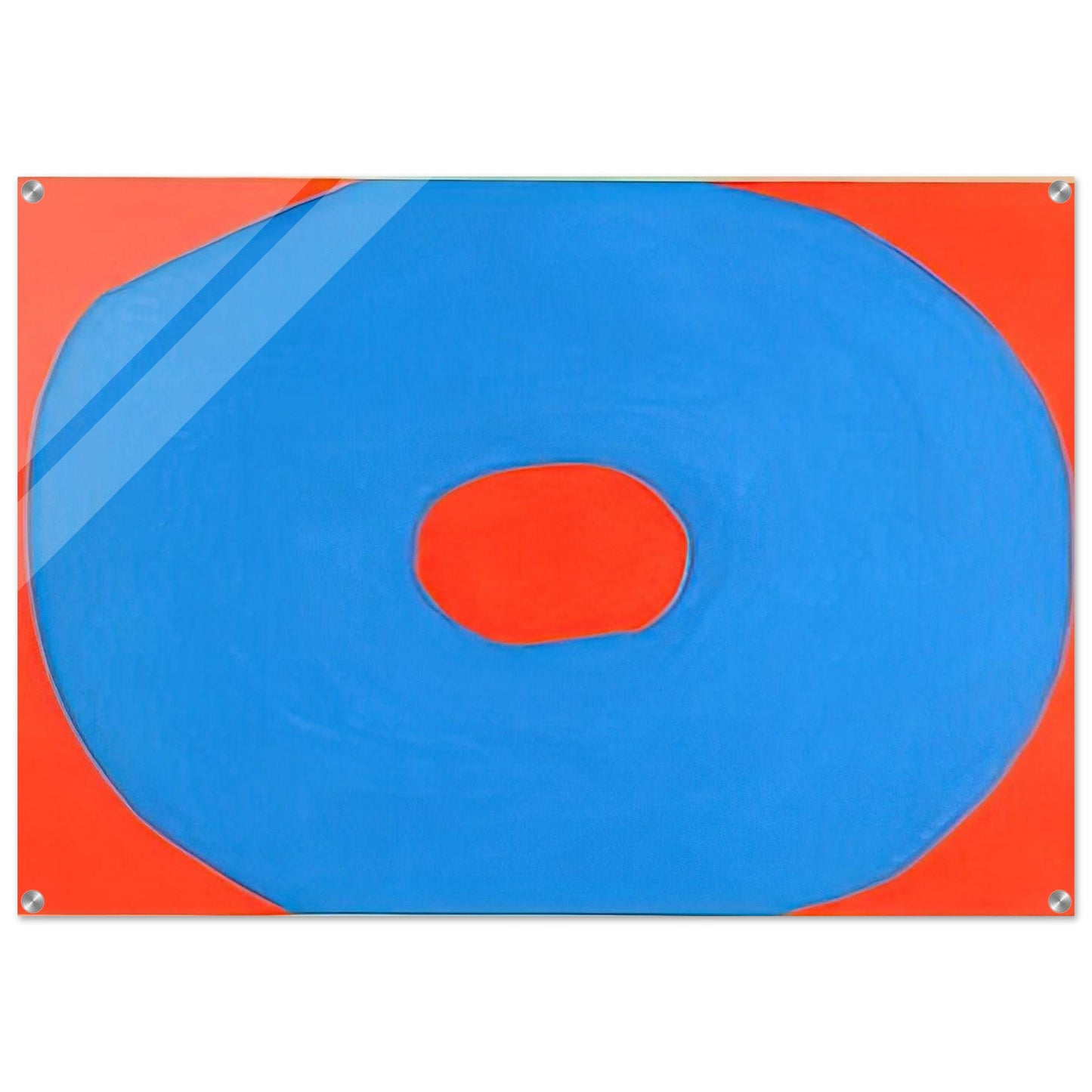 Circle - 1971 - Jiro Yoshihara Acrylic Print - 70x100 cm / 28x40″ inches