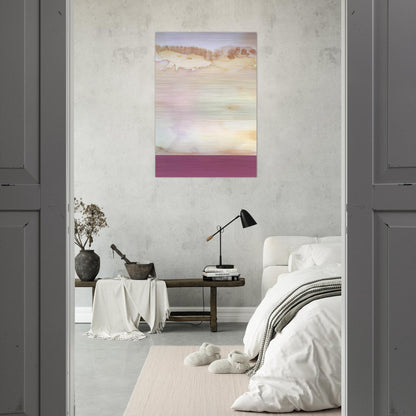 Akrab - 1969 - Ronnie Landfield Brushed Aluminum Print - 70x100 cm / 28x40 inches | Ronnie Landfield Aluminum Print | Ronnie Landfield Prints