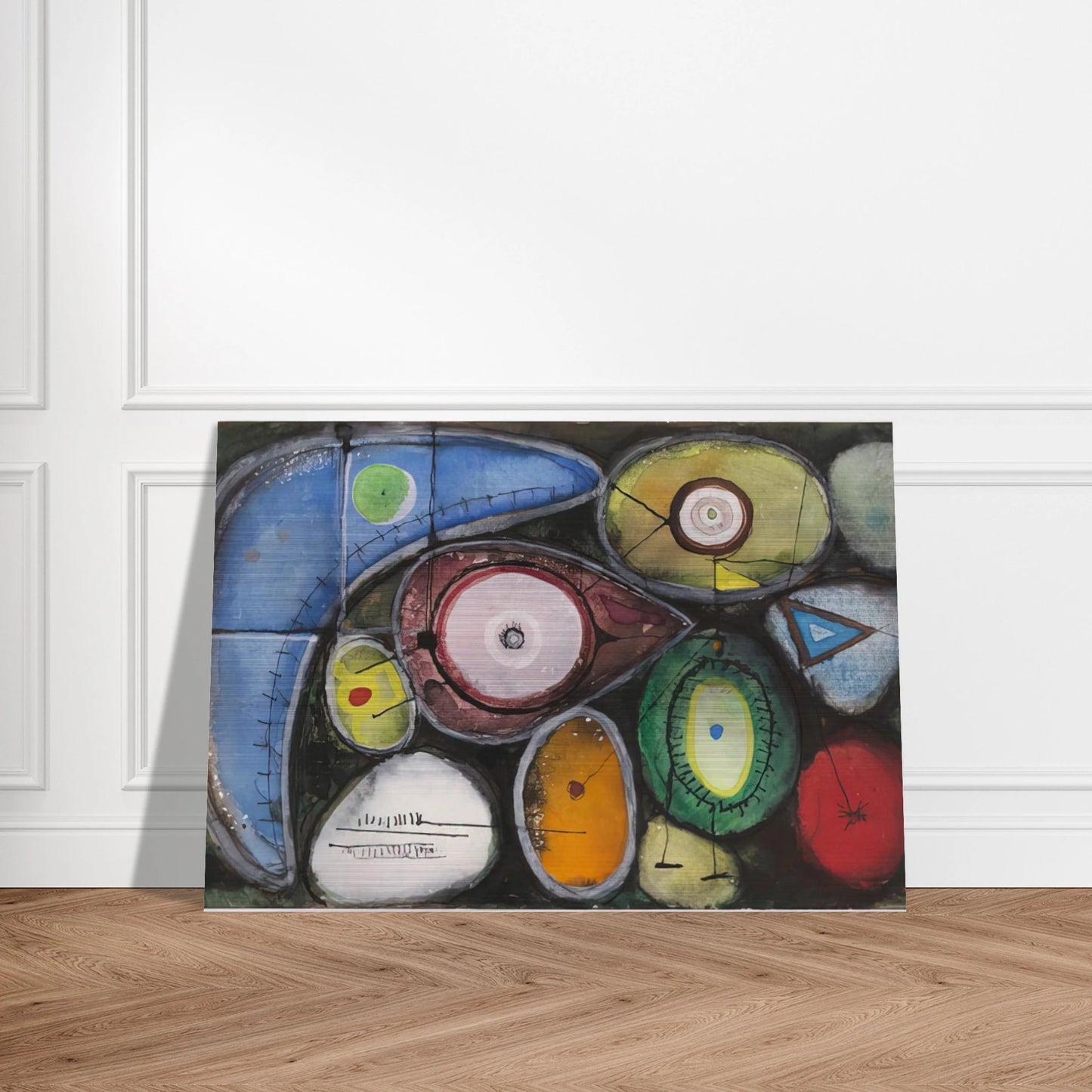 Untitled - Richard Pousette-Dart Brushed Aluminum Print - 70x100 cm / 28x40 inches | Richard Pousette-Dart Aluminum Print | Richard Pousette-Dart Prints