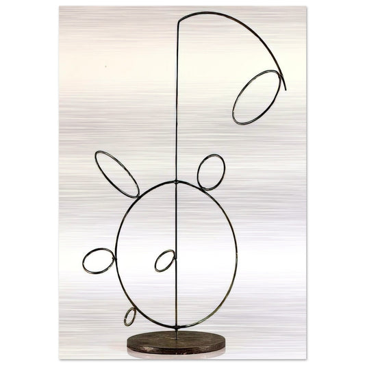 Stabile - 1954 1 - Lolo Soldevilla Brushed Aluminum Print - 70x100 cm / 28x40 inches | Lolo Soldevilla Aluminum Print | Lolo Soldevilla Prints