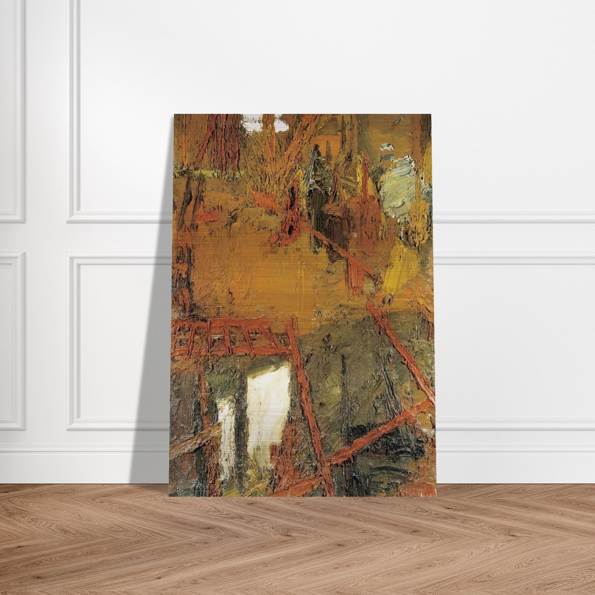 EMPIRE CINEMA MODERN POSTCARD - Frank Auerbach Brushed Aluminum Print - 70x100 cm / 28x40 inches | Frank Auerbach Aluminum Print | Frank Auerbach Prints