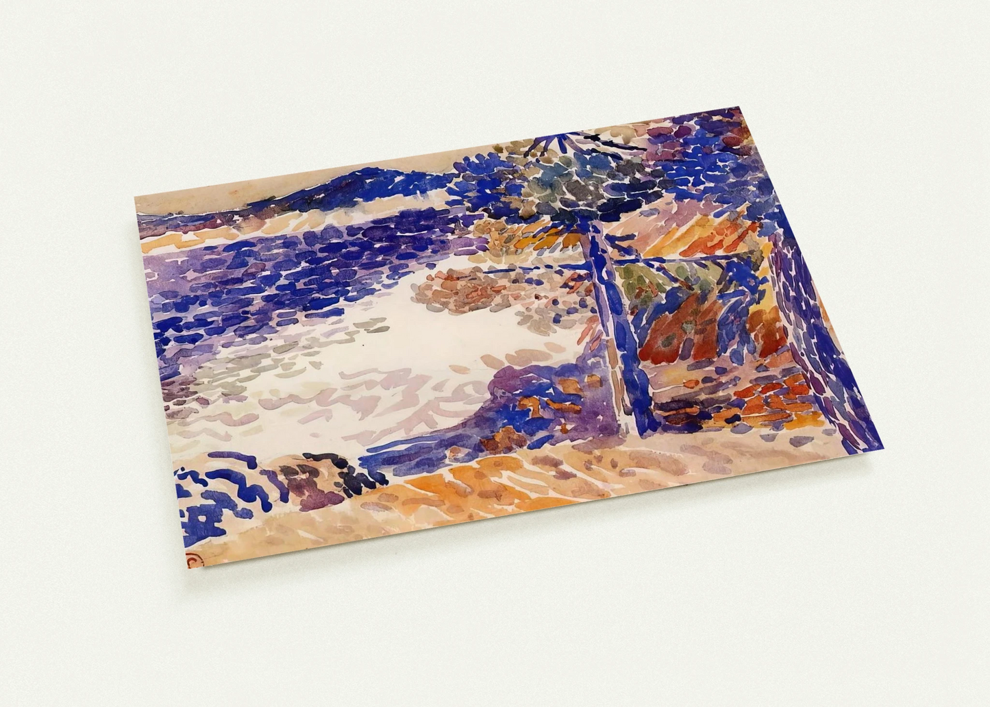 Pines by the Sea By Henri-Edmond Cross Pack of 10 Post Cards | Henri-Edmond Cross Post Cards | A6 (10.5 x 14.8 cm) - 4.1 x 5.8 inches