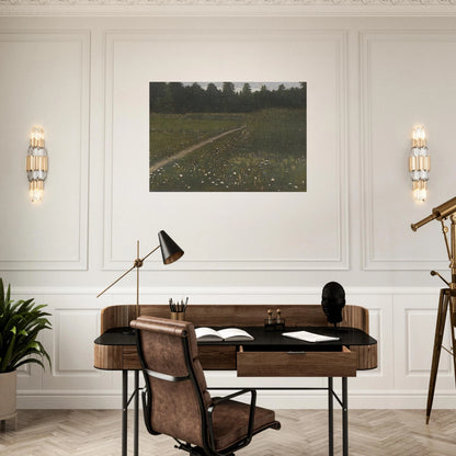 Forest Glade - Arkhyp Kuindzhi Brushed Aluminum Print - 70x100 cm / 28x40 inches | Arkhyp Kuindzhi Aluminum Print | Arkhyp Kuindzhi Prints
