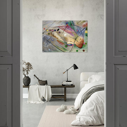 LINES 1922 - Rudolf Bauer Acrylic Print - 70x100 cm / 28x40″ inches