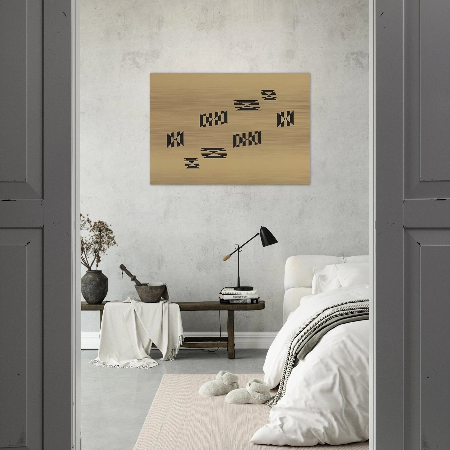 Metaesquema - 1957 - Helio Oiticica Brushed Aluminum Print - 70x100 cm / 28x40 inches | Helio Oiticica Aluminum Print | Helio Oiticica Prints