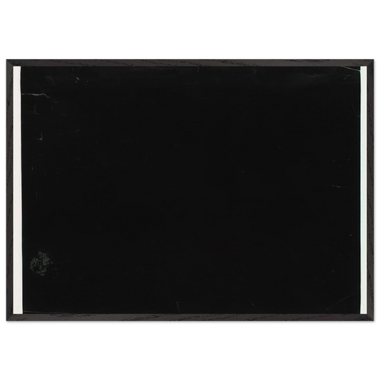 Black - Ellsworth Kelly 70x100 cm / 28x40 inches Framed Art Print – Black Wooden Frame