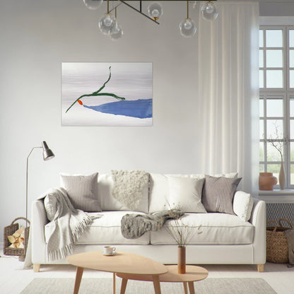 A Little Zen - 1970 - Helen Frankenthaler Brushed Aluminum Print - 70x100 cm / 28x40 inches | Helen Frankenthaler Aluminum Print | Helen Frankenthaler Prints