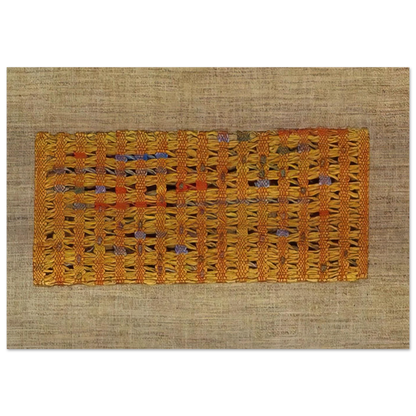 SUNNY 1965 - Anni Albers Brushed Aluminum Print - 70x100 cm / 28x40 inches | Anni Albers Aluminum Print | Anni Albers Prints