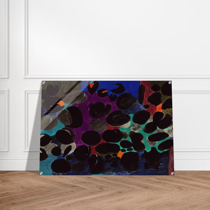 Plumen - Abstract Art - Johannes Itten Acrylic Print - 70x100 cm / 28x40″ inches | Johannes Itten Wall Art | Johannes Itten Prints