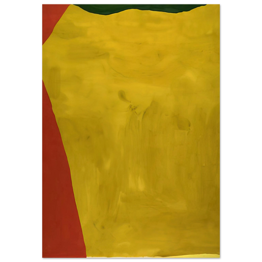 Helen Frankenthaler - Blessing of the Fleet - 1969 Wall art - 13x18 cm / 5x7 inches - Fine Art Poster-canvas - -