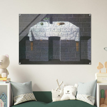 THE ENDEARING TRUTH 1966 - Rene Magritte Acrylic Print - 70x100 cm / 28x40″ inches