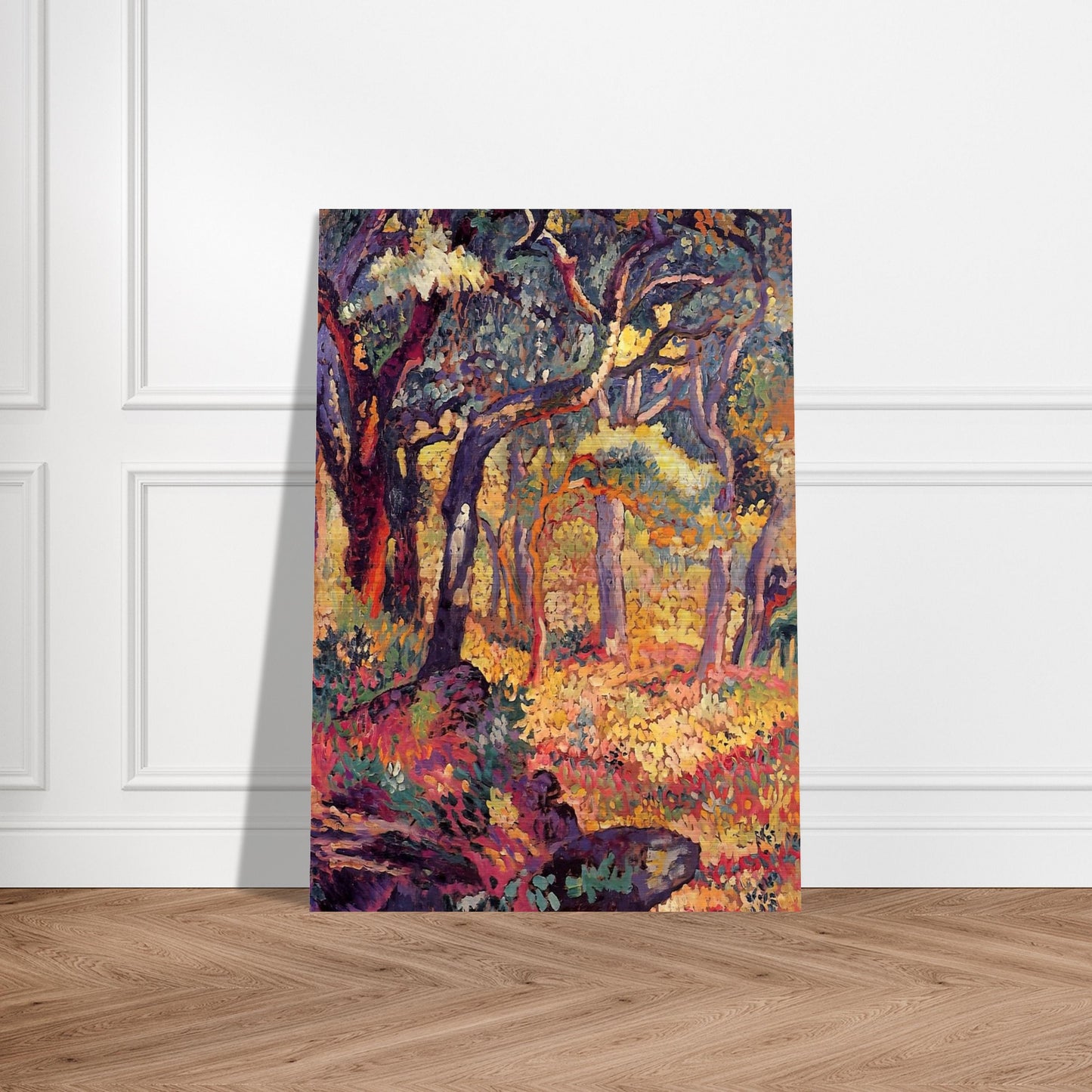 Study for The Clearing - Henri-Edmond Cross Brushed Aluminum Print - 70x100 cm / 28x40 inches | Henri-Edmond Cross Aluminum Print | Henri-Edmond Cross Prints