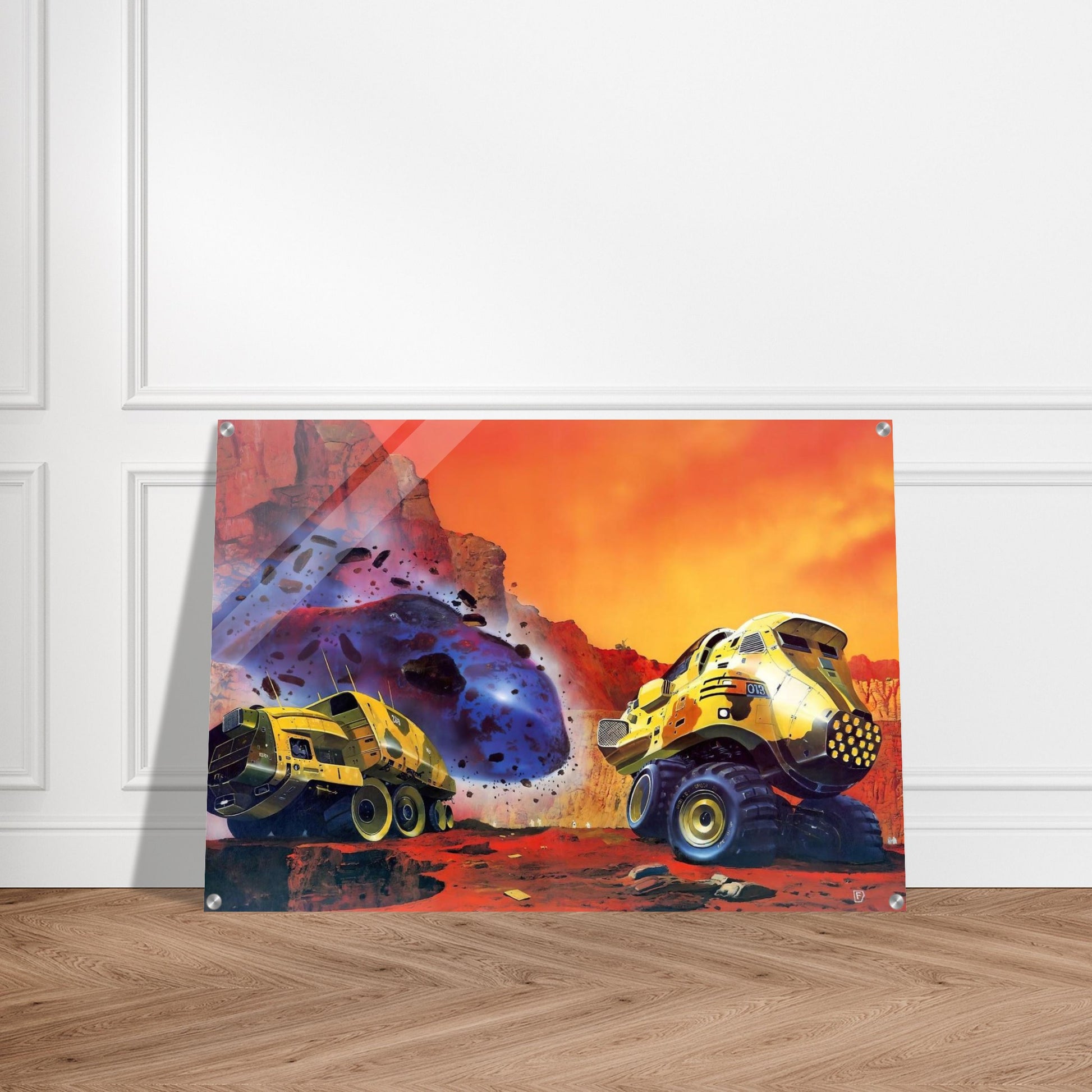 Chris Foss - Chris Foss Acrylic Print - 70x100 cm / 28x40″ inches