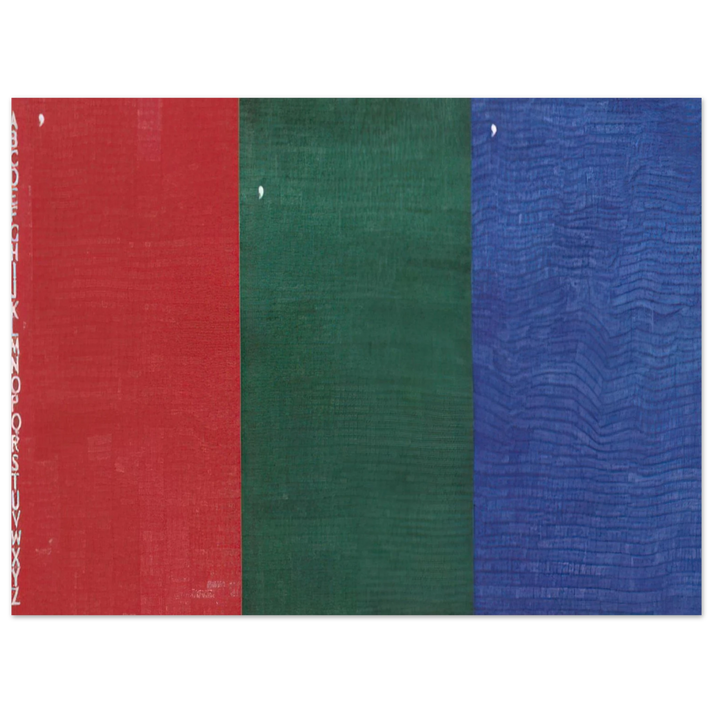 Alighiero Boetti - AEB  75x100 cm / 30x40inches Fine Art Poster