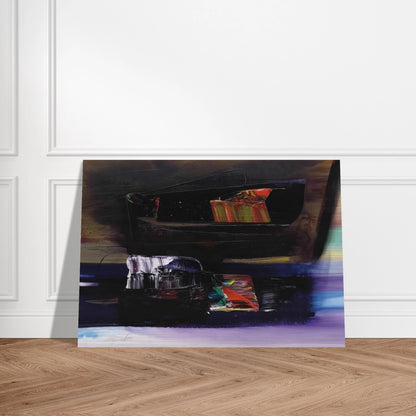 Phenomena Tibetan Clay Offering - Paul Jenkins Brushed Aluminum Print - 70x100 cm / 28x40 inches | Paul Jenkins Aluminum Print | Paul Jenkins Prints