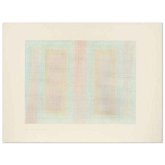 Mark Lancaster - Eighths - 1967  75x100 cm / 30x40inches Fine Art Poster