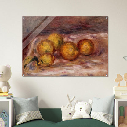 Lemons - Pierre-Auguste Renoir Acrylic Print - 70x100 cm / 28x40″ inches