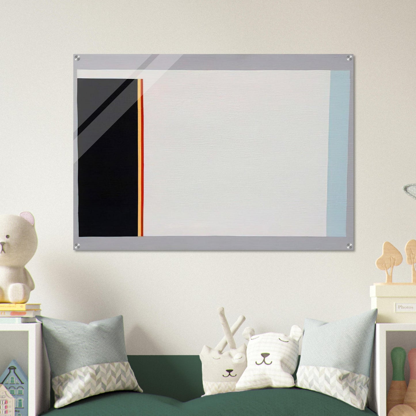 Untitled - 1983 - Gene Davis Acrylic Print - 70x100 cm / 28x40″ inches