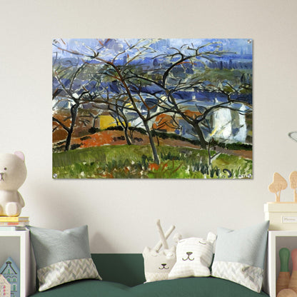 LANDSCAPE NEAR CHATOU 1904 - Andre Derain Acrylic Print - 70x100 cm / 28x40″ inches