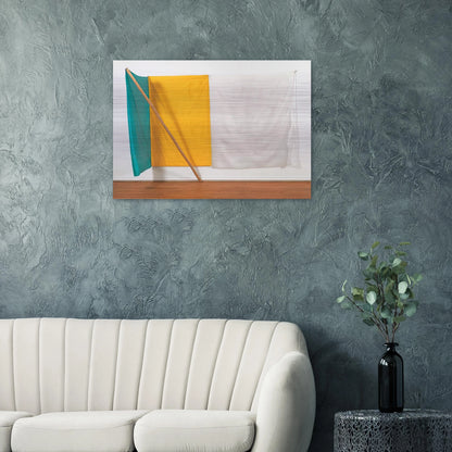 PILOT JAMMER 1975 - Robert Rauschenberg Brushed Aluminum Print - 70x100 cm / 28x40 inches | Robert Rauschenberg Aluminum Print | Robert Rauschenberg Prints