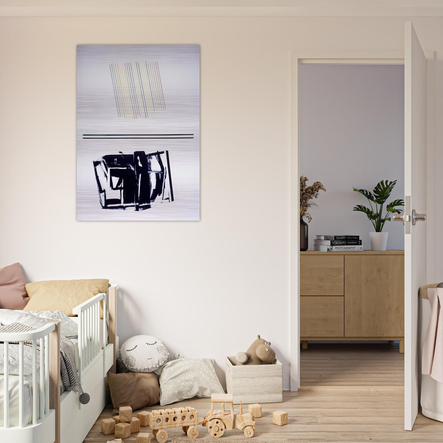 Mother Of All Paintings - 1990 - Ronnie Landfield Brushed Aluminum Print - 70x100 cm / 28x40 inches | Ronnie Landfield Aluminum Print | Ronnie Landfield Prints