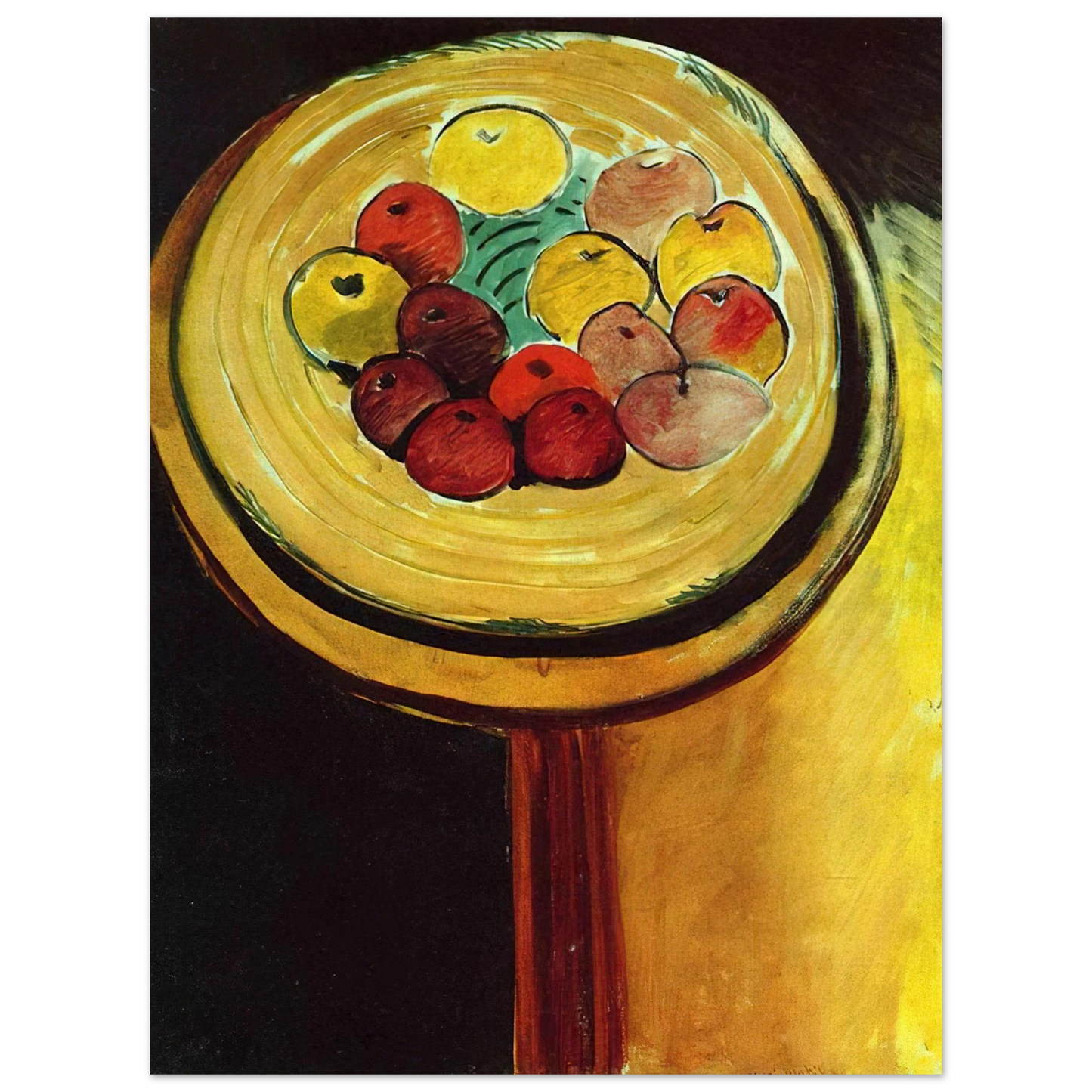 Henri Matisse - APPLES 1916  75x100 cm / 30x40inches Fine Art Poster