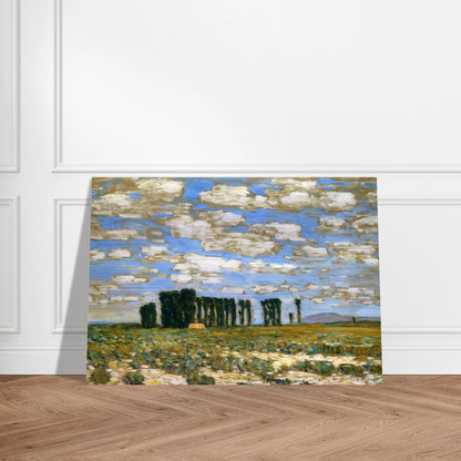 Harney Desert Landscape - Childe Hassam Brushed Aluminum Print - 70x100 cm / 28x40 inches | Childe Hassam Aluminum Print | Childe Hassam Prints