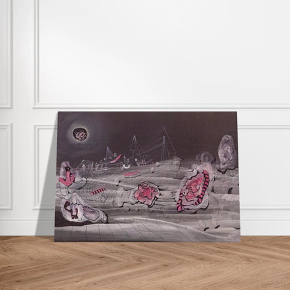 DARK LIGHT 1940 - Roberto Matta Brushed Aluminum Print - 70x100 cm / 28x40 inches | Roberto Matta Aluminum Print | Roberto Matta Prints