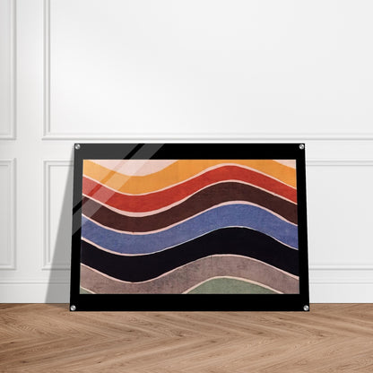 FABRIC PATTERN 1 - Sonia Delaunay Acrylic Print - 70x100 cm / 28x40″ inches