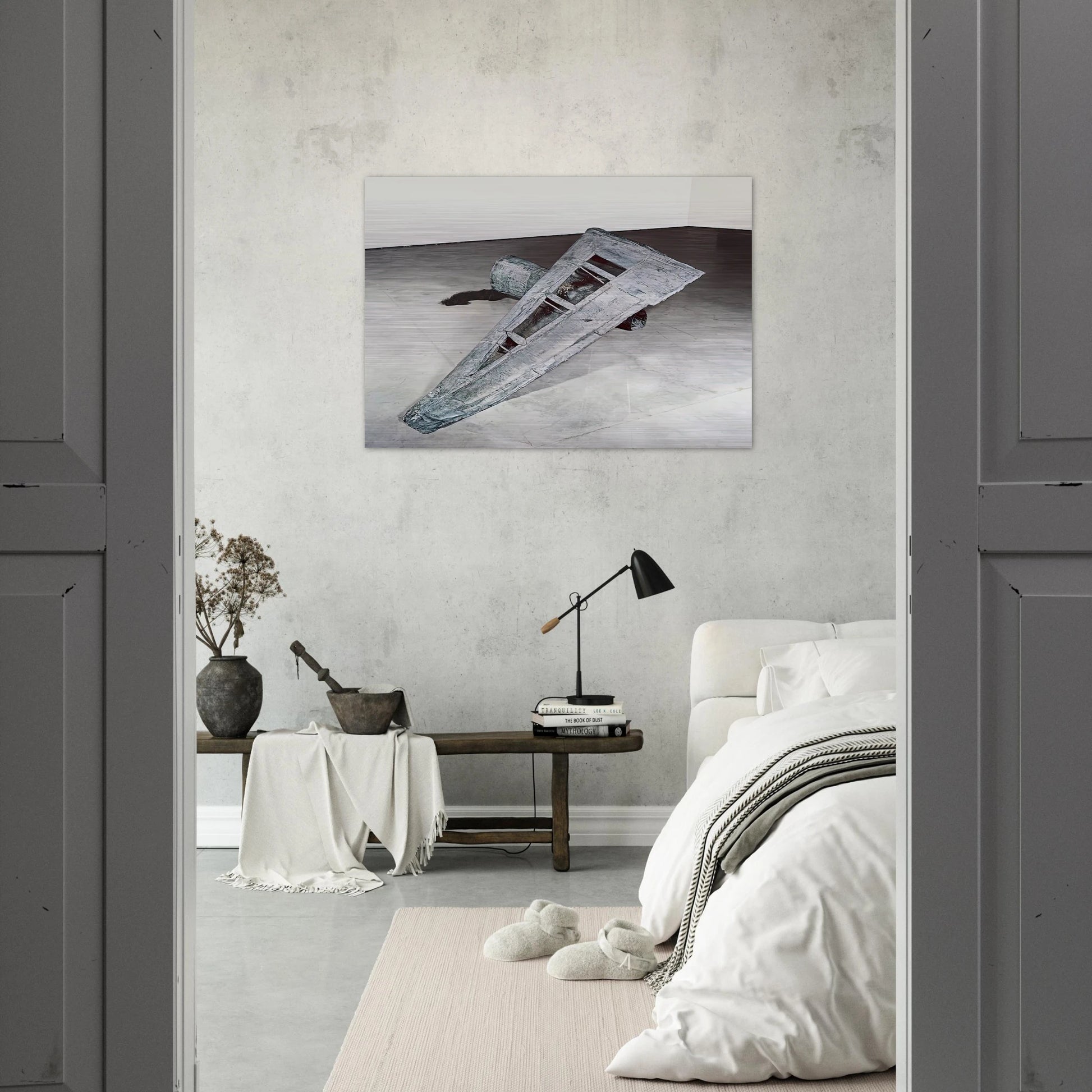 BERENICE 1989 - Anselm Kiefer Brushed Aluminum Print - 70x100 cm / 28x40 inches | Anselm Kiefer Aluminum Print | Anselm Kiefer Prints