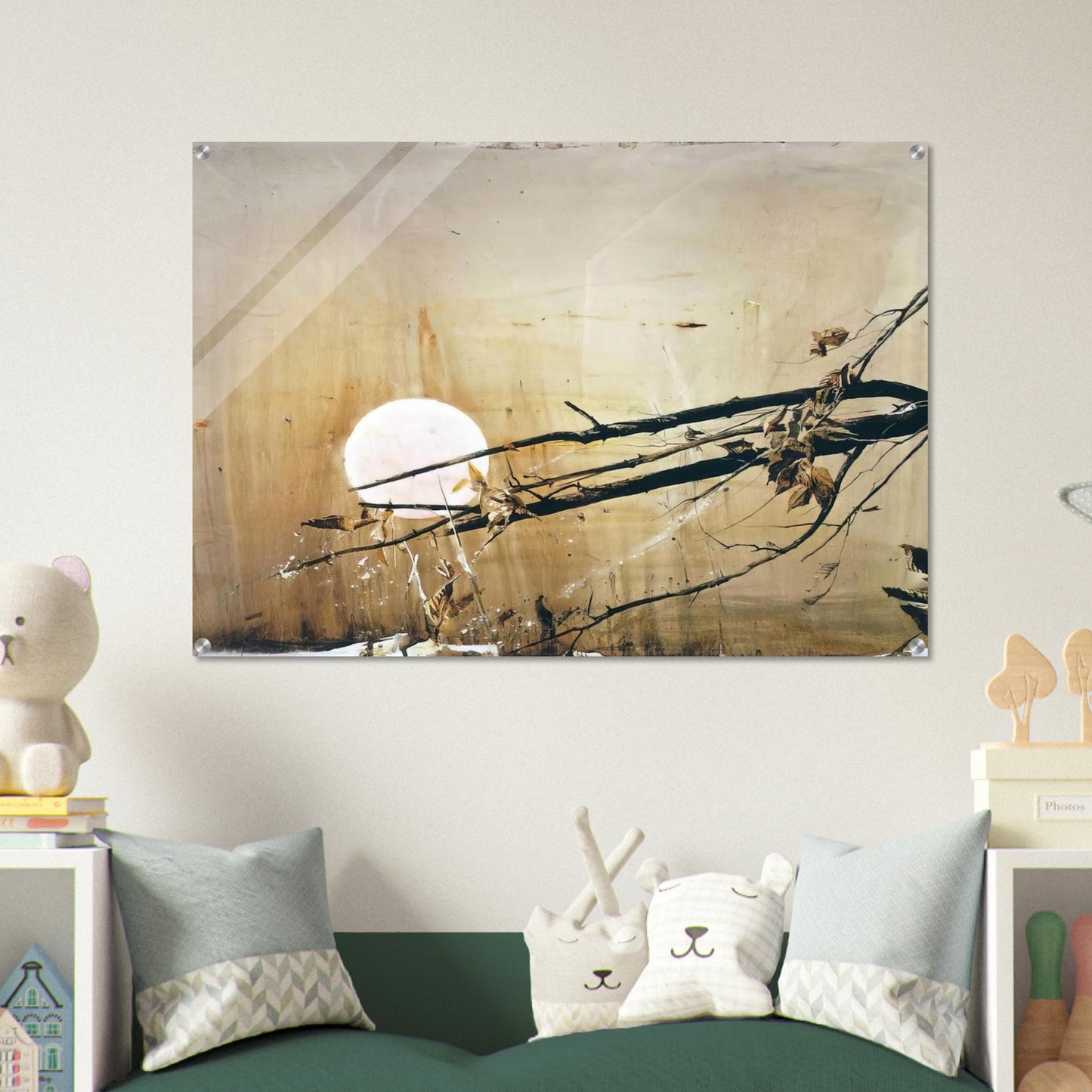 FULL MOON 1980 - Andrew Wyeth Acrylic Print - 70x100 cm / 28x40″ inches