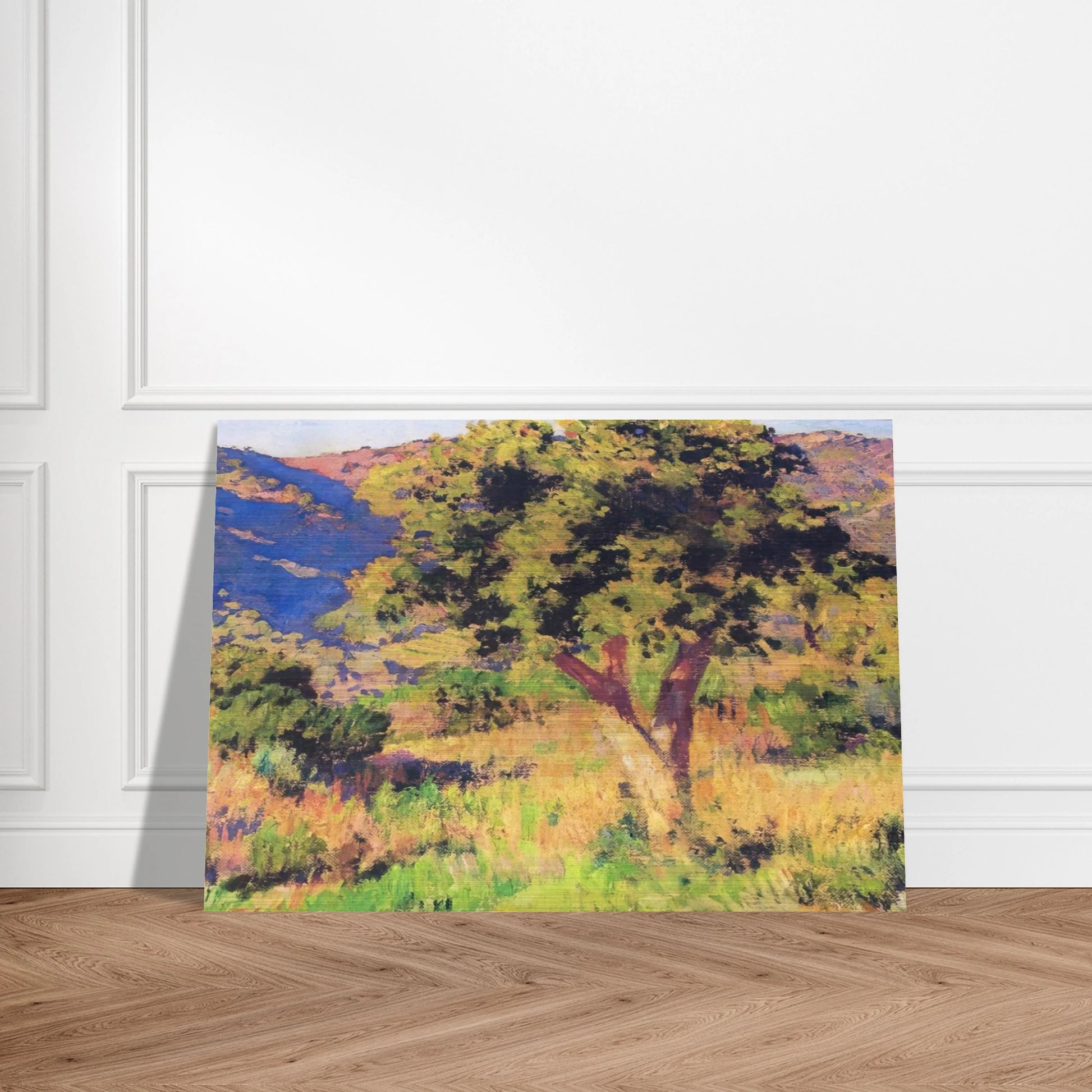 FUNDS OF ST CLAIR 1921 - Theo van Rysselberghe Brushed Aluminum Print - 70x100 cm / 28x40 inches | Theo van Rysselberghe Aluminum Print | Theo van Rysselberghe Prints