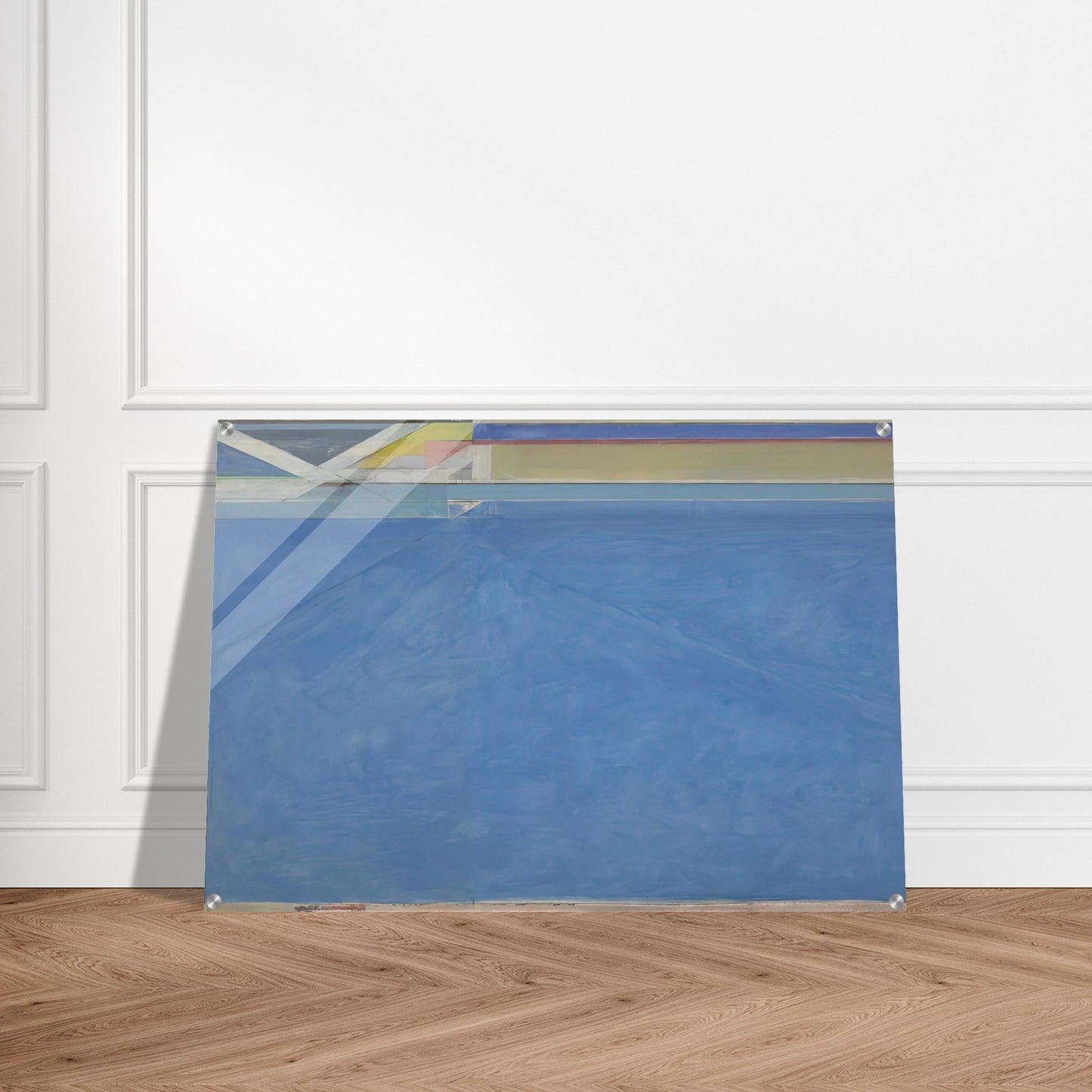 Ocean Park #129 - Richard Diebenkorn Acrylic Print - 70x100 cm / 28x40″ inches | Richard Diebenkorn Wall Art | Richard Diebenkorn Prints