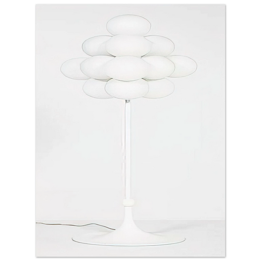 Max Bill - Floor Lamp - 1960  75x100 cm / 30x40inches Fine Art Poster