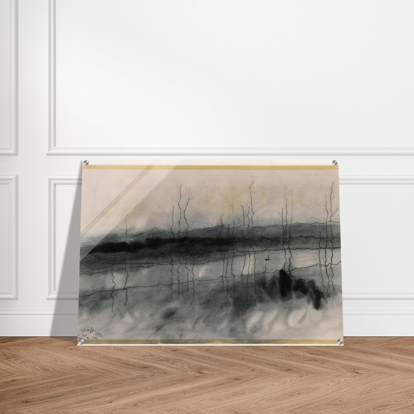 MYSTIC RIVER 1951 - Lyonel Feininger Acrylic Print - 70x100 cm / 28x40″ inches | Lyonel Feininger Wall Art | Lyonel Feininger Prints