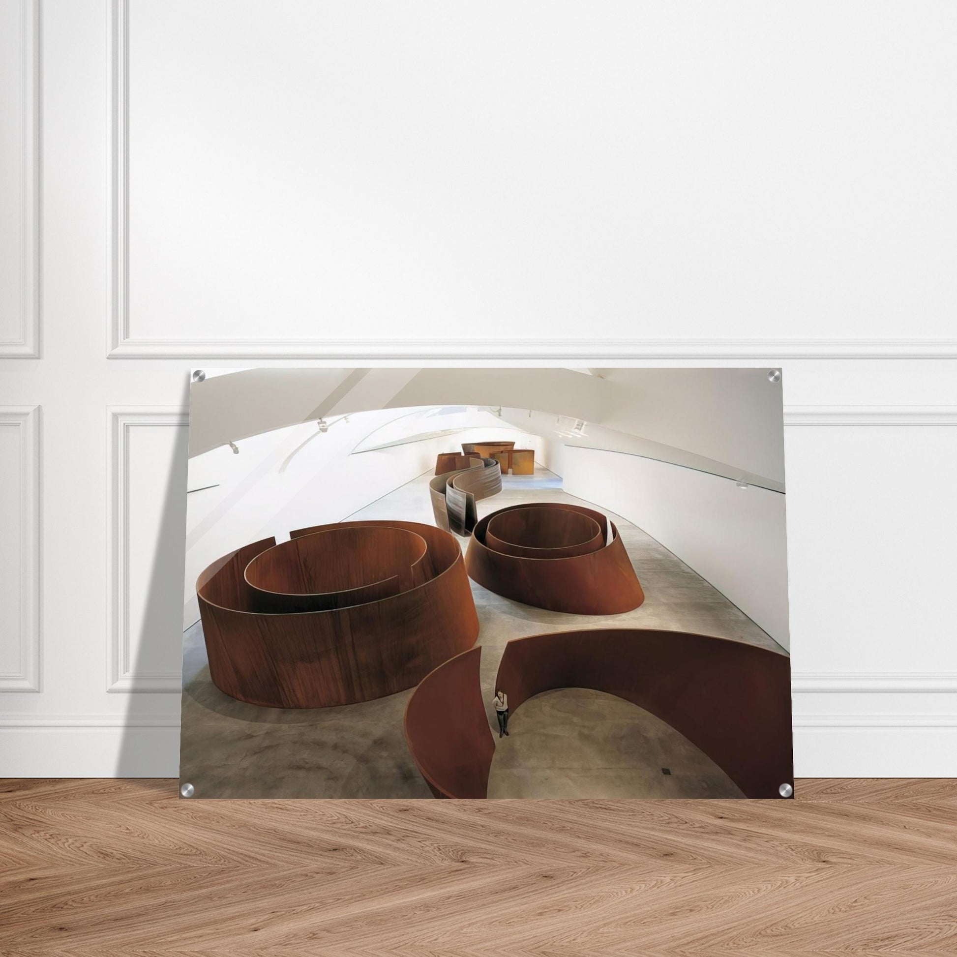 TORQUED ELLIPSES - Richard Serra Acrylic Print - 70x100 cm / 28x40″ inches