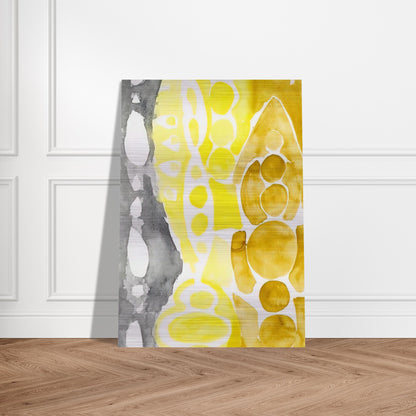 Siebdruck 1966 - 1 NOR - 1966 - Ernst Wilhelm Nay Brushed Aluminum Print - 70x100 cm / 28x40 inches | Ernst Wilhelm Nay Aluminum Print | Ernst Wilhelm Nay Prints