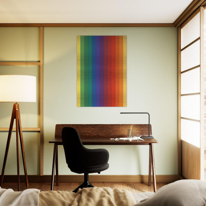 Spectrum IV - Ellsworth Kelly Brushed Aluminum Print - 70x100 cm / 28x40 inches | Ellsworth Kelly Aluminum Print | Ellsworth Kelly Prints
