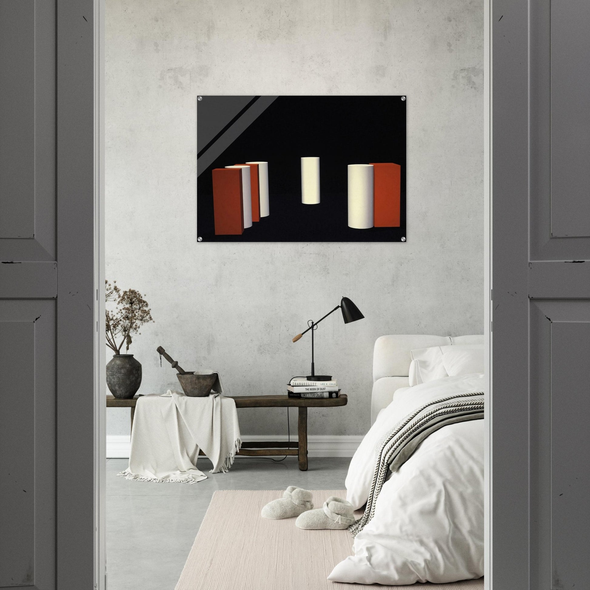 Ballet Neoconcreto # 1 - 1958 - Lygia Pape Acrylic Print - 70x100 cm / 28x40″ inches