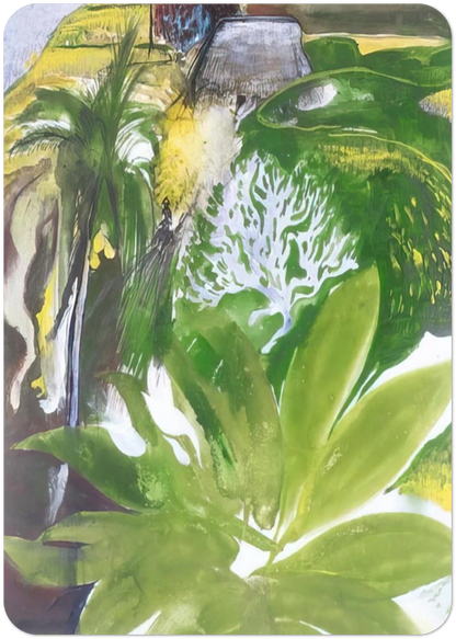 Bali - figurative By Brett Whiteley Pack of 10 Post Cards | Brett Whiteley Post Cards | A6 (10.5 x 14.8 cm) - 4.1 x 5.8 inches